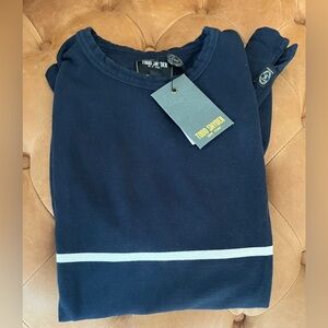 Todd Snyder - Single Stripe Tee Shirt, size M